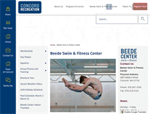 Tablet Screenshot of beedecenter.com